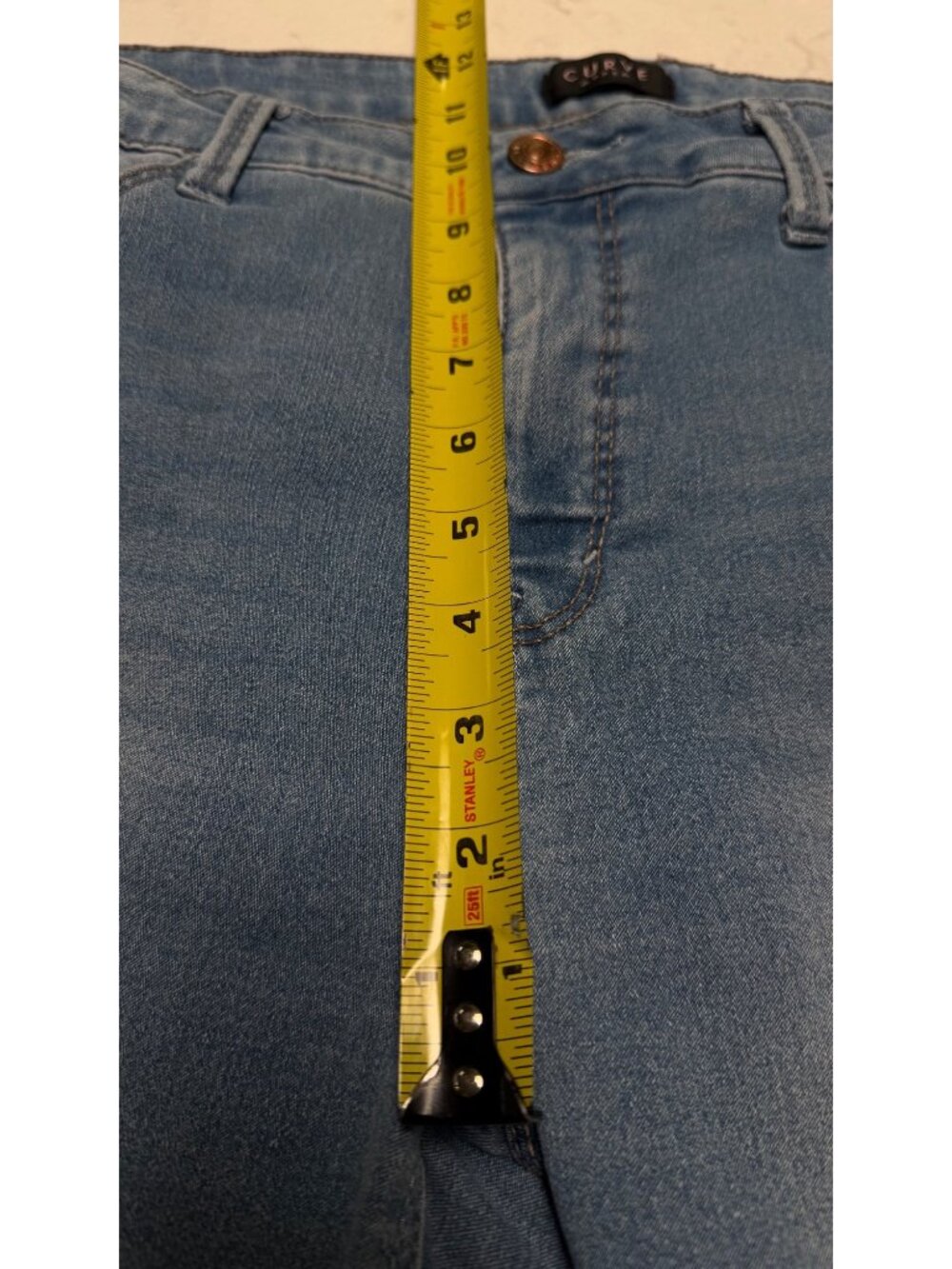 Curve Appeal Women’s Denim Bermuda Shorts – Size 14/32 - Picture 4 of 7